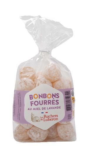 Bonbon fourré au miel de lavande