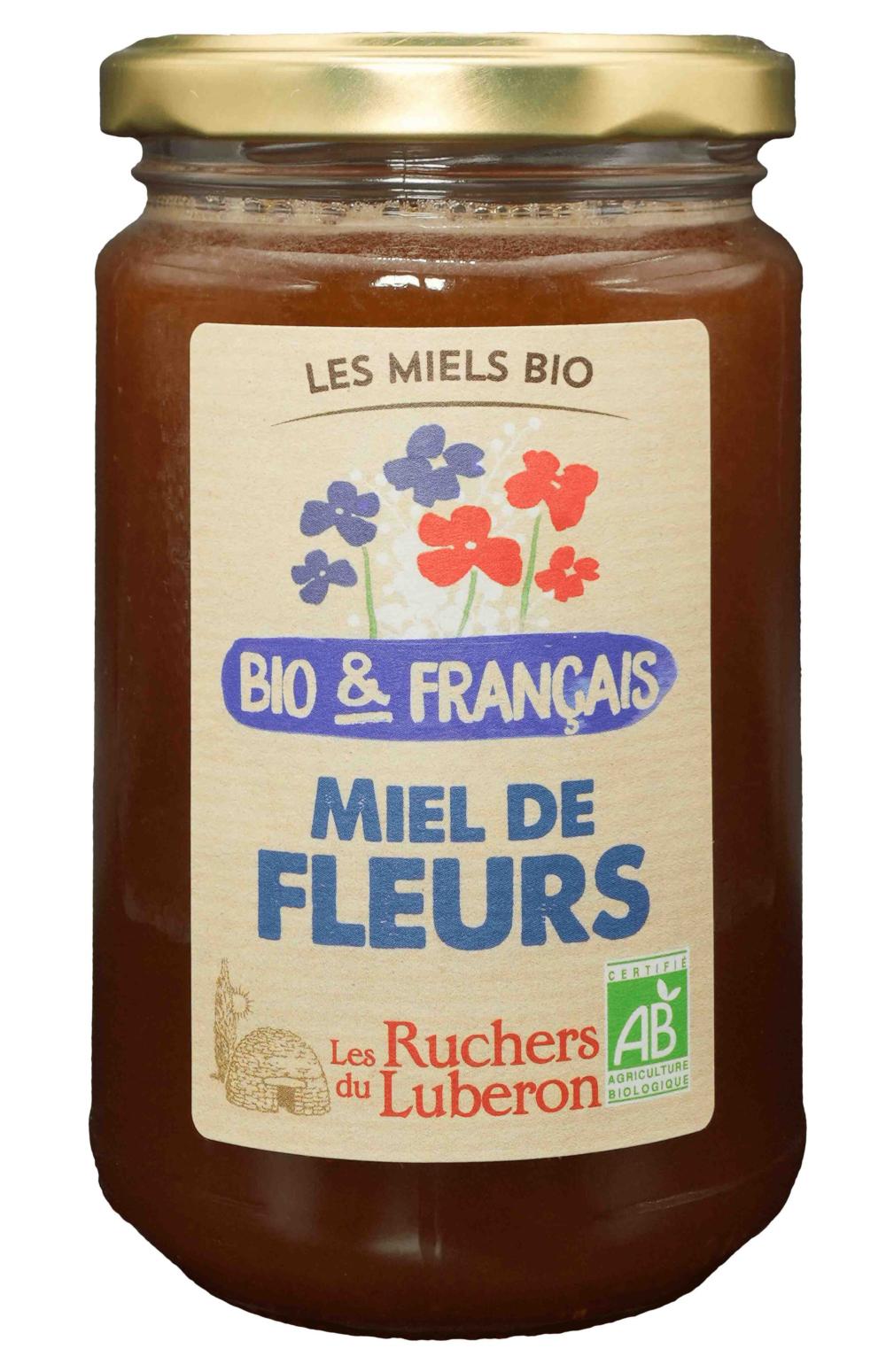 Miel de fleurs bio et francais
