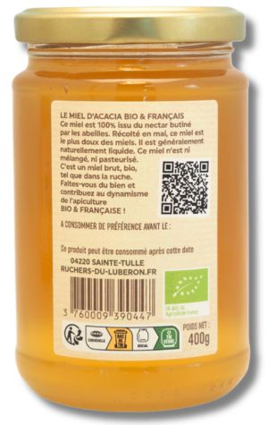 MIEL D'ACACIA BIO