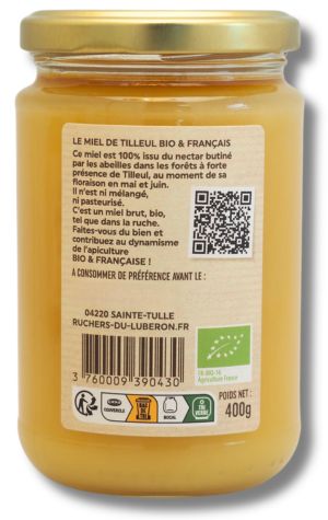 MIEL DE TILLEUL BIO