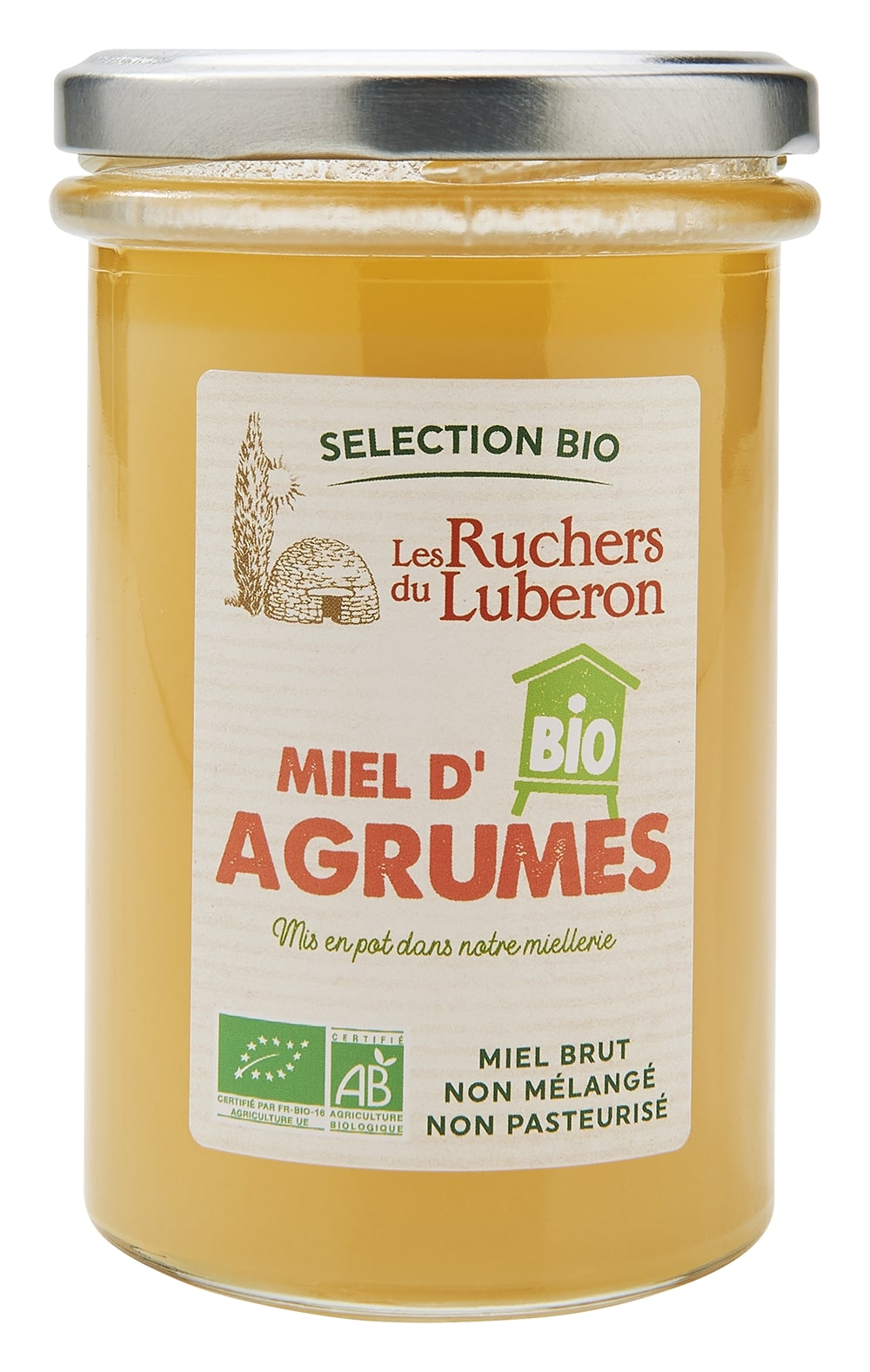 Les Ruchers du Luberon - Miel de Foret 340 g - Miel de Cru