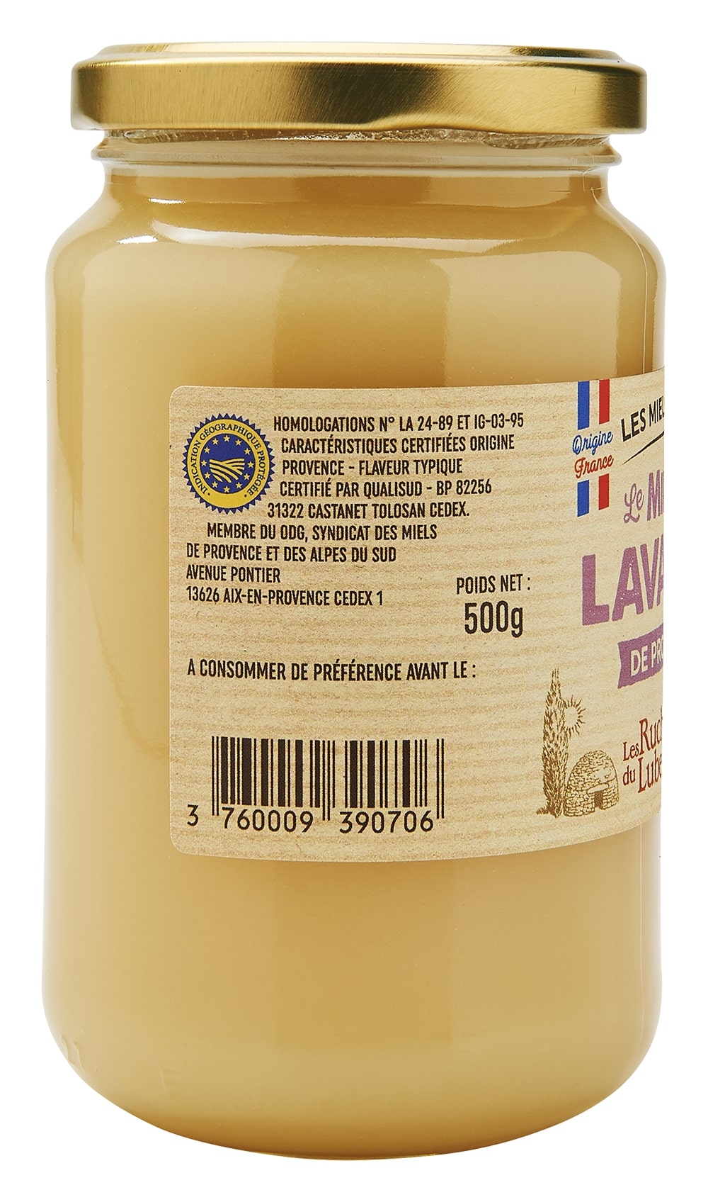 miel de lavande de provence Label Roue