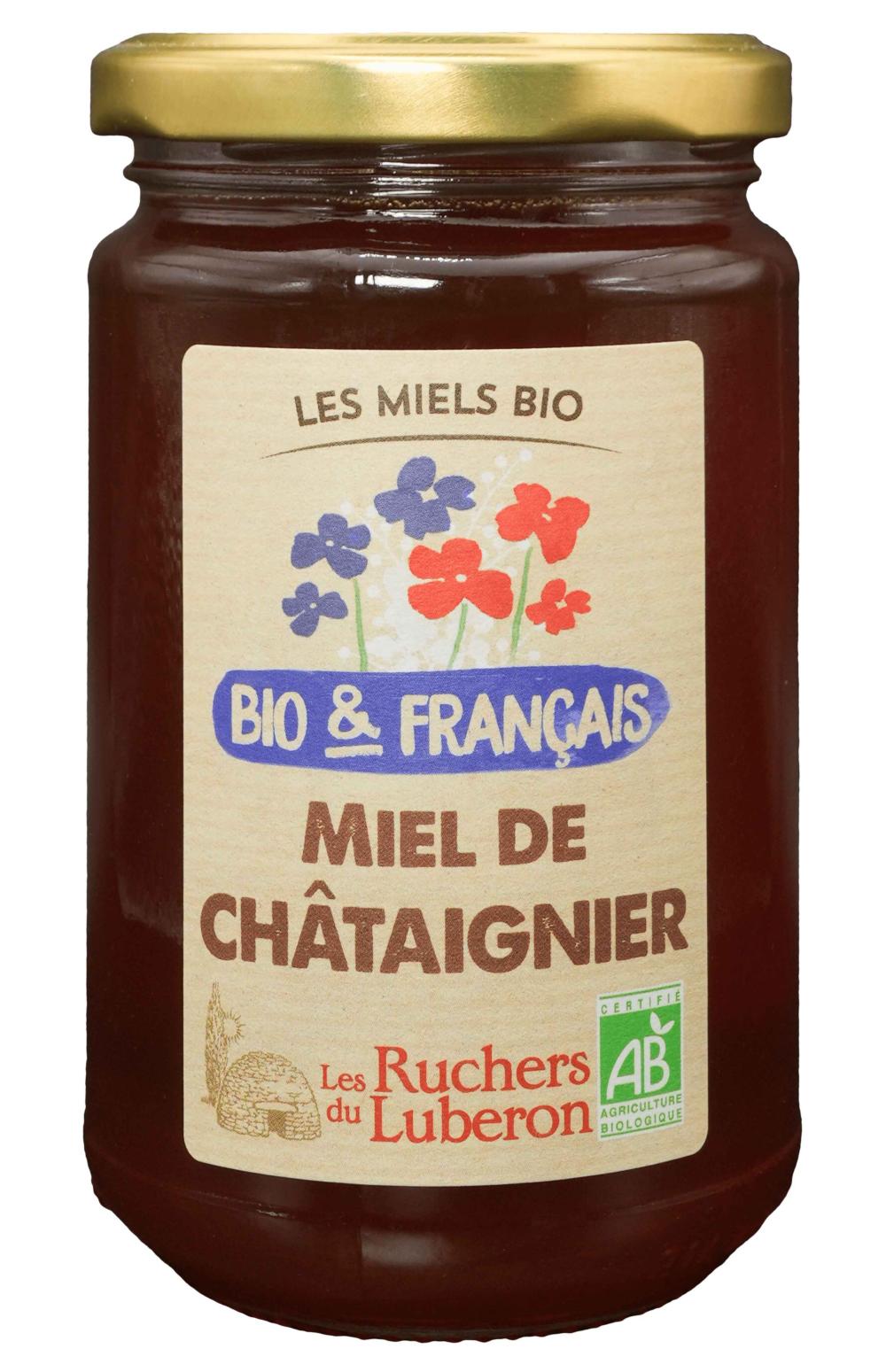 Miel de chataignier bio & francais